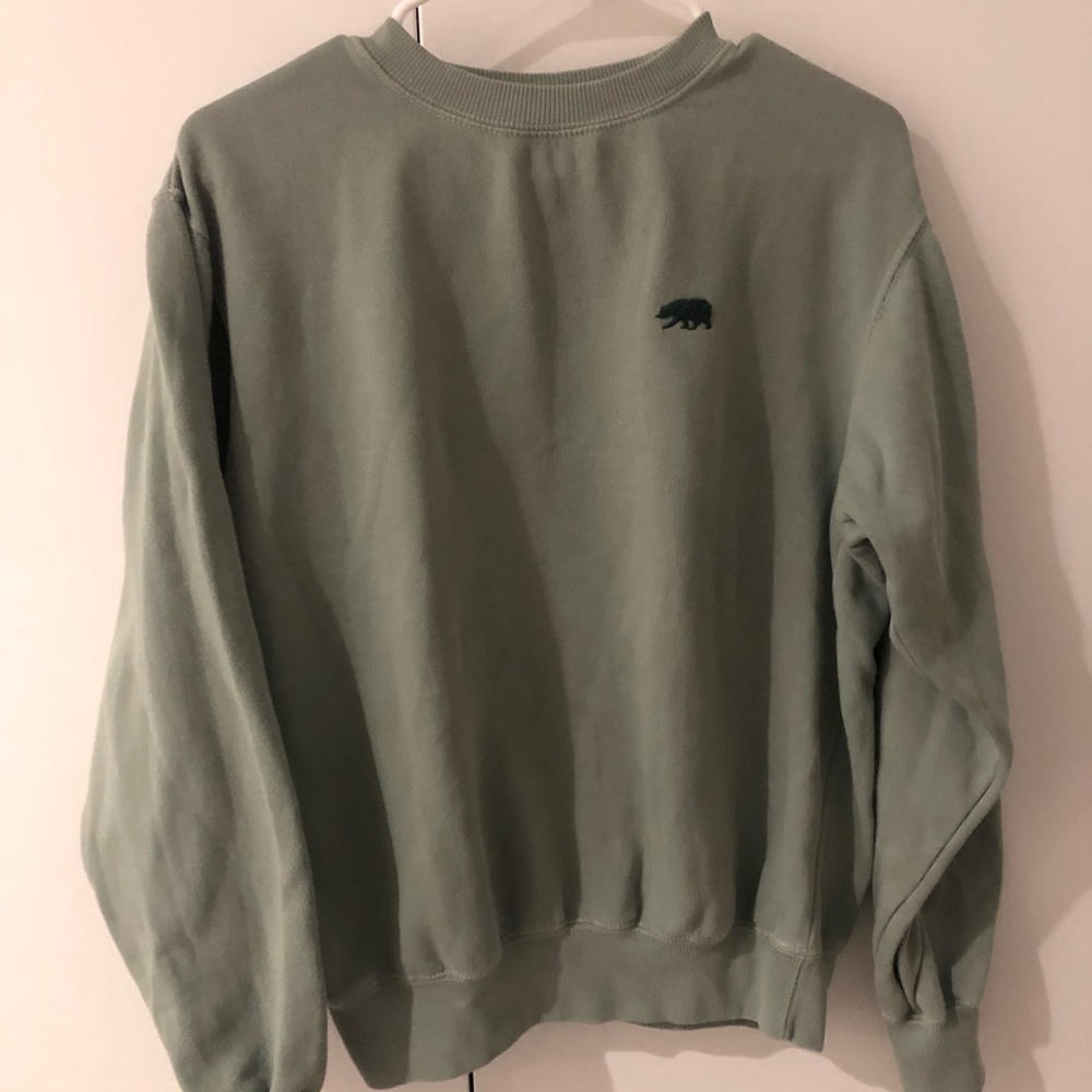 Green Brandy Melville Sweatshirt